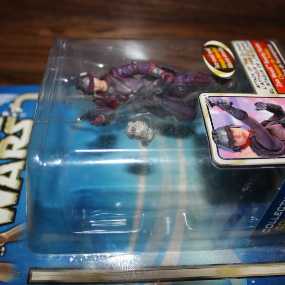 3/$55❤️Star Wars Attack of the Clones Zam Wesell 2002 Hasbro action figure - Picture 3 of 6